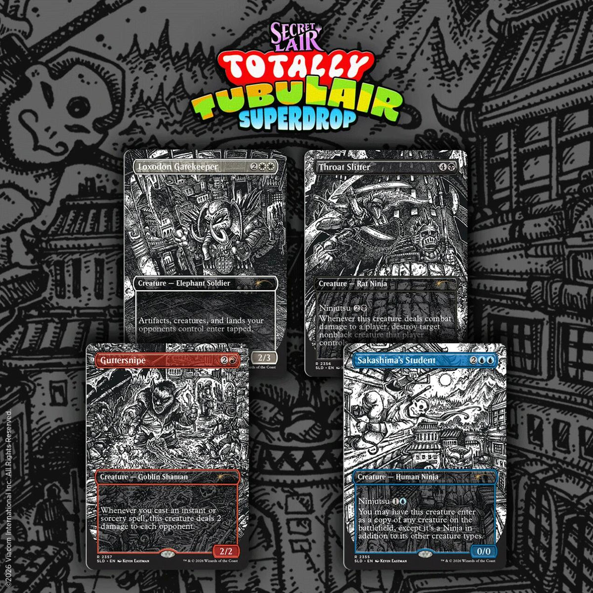 Secret Lair: Drop Series - Kevin Eastman (Inks) (Non-Foil Edition)