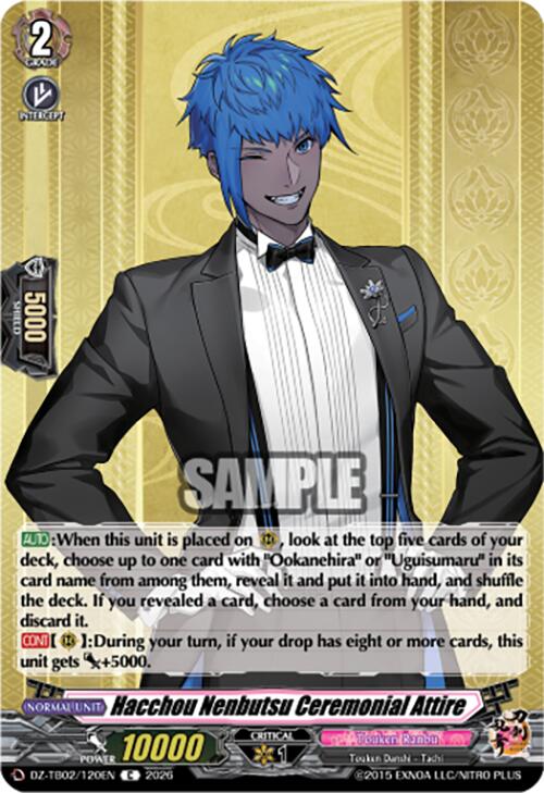 Hacchou Nenbutsu Ceremonial Attire (DZ-TB02/120EN) [Touken Ranbu: ONLINE 2026]
