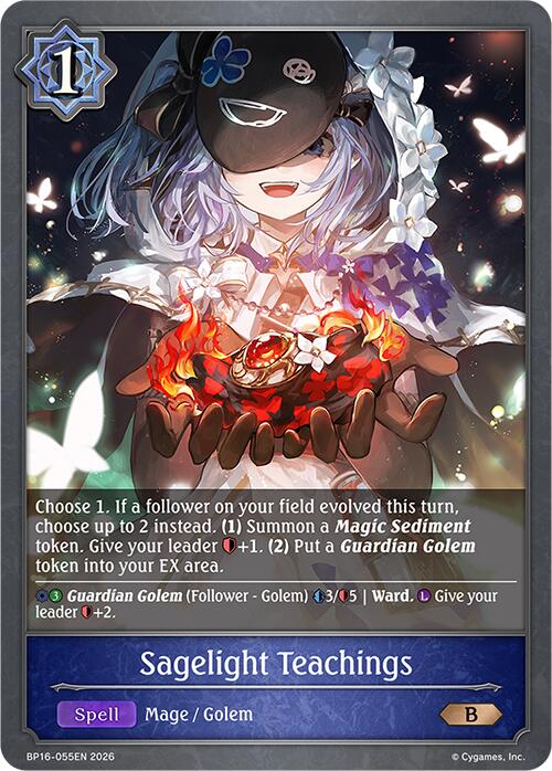 Sagelight Teachings (BP16-055EN) [New World Genesis]