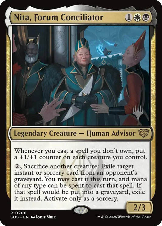 Nita, Forum Conciliator [Secrets of Strixhaven Promos]