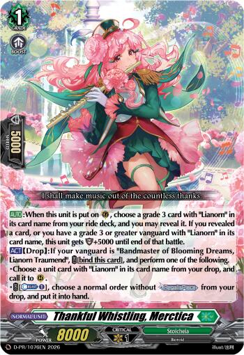 Thankful Whistling, Merctica (D-PR/1076EN) [D Promo Cards]