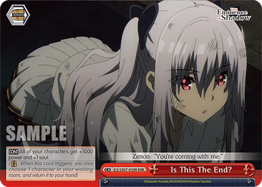 Is This The End? (EIS/SX07-059R) [The Eminence in Shadow]