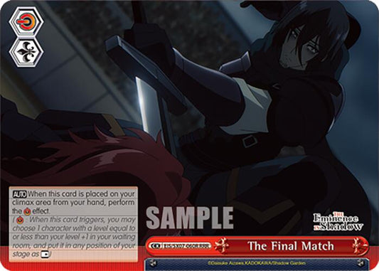 The Final Match (EIS/SX07-060R) [The Eminence in Shadow]