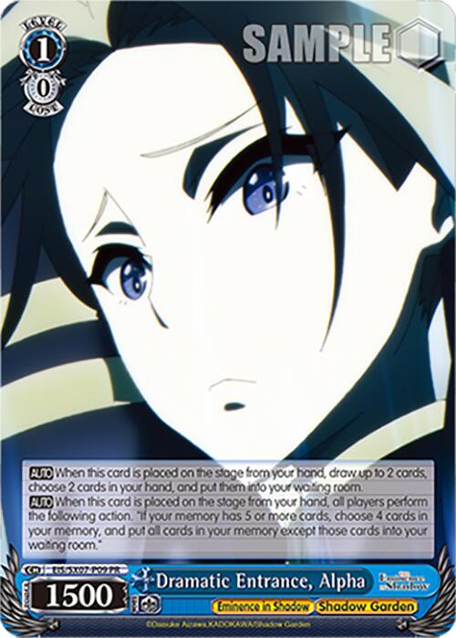Dramatic Entrance, Alpha (EIS/SX07-P09) [The Eminence in Shadow]