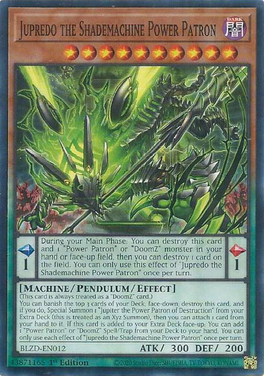 Jupredo the Shademachine Power Patron [BLZD-EN012] Common