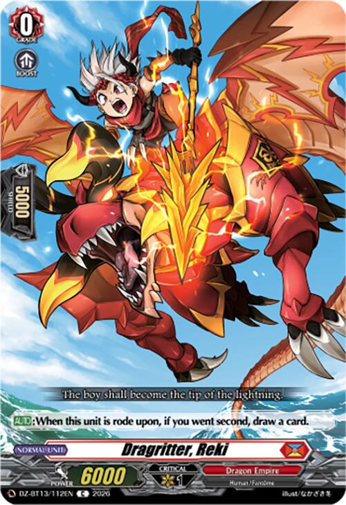 Dragritter, Reki (DZ-BT13/112EN) [Parallactic Clash]