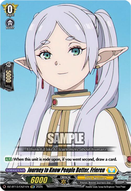 Journey to Know People Better, Frieren (DZ-BT13/EX21EN) [Parallactic Clash]