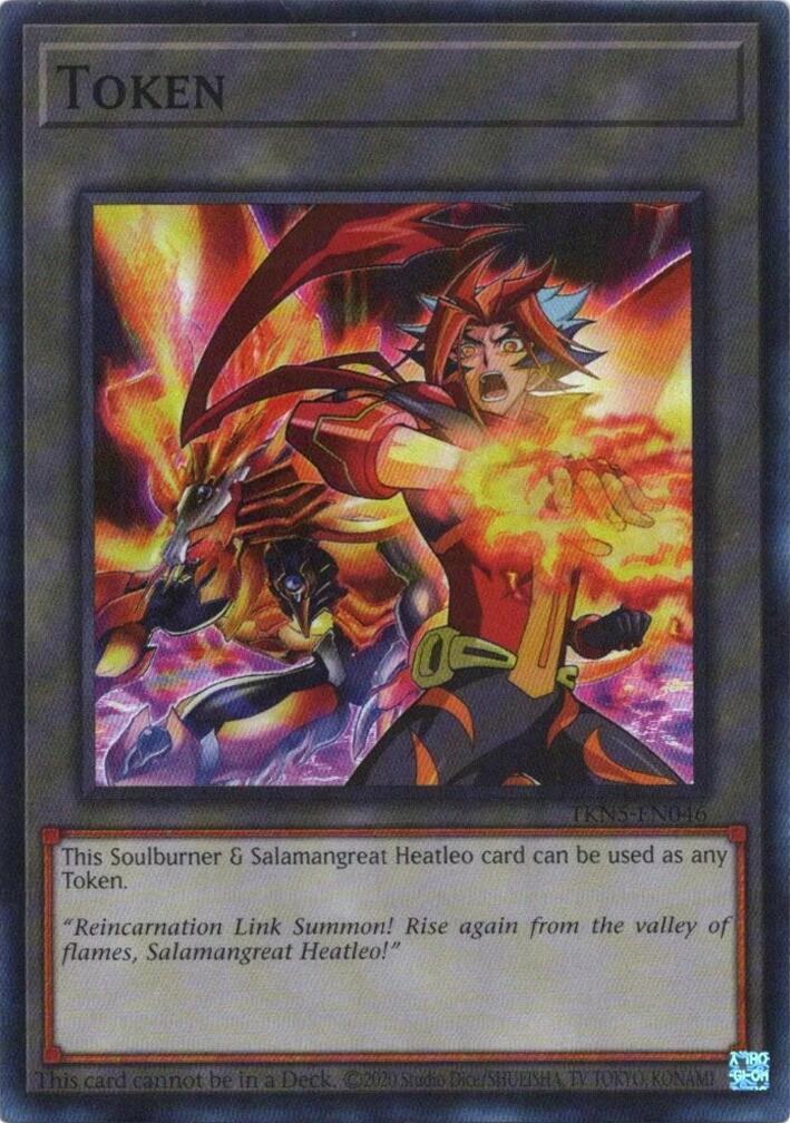Token: Soulburner & Salamangreat Heatleo Super Rare