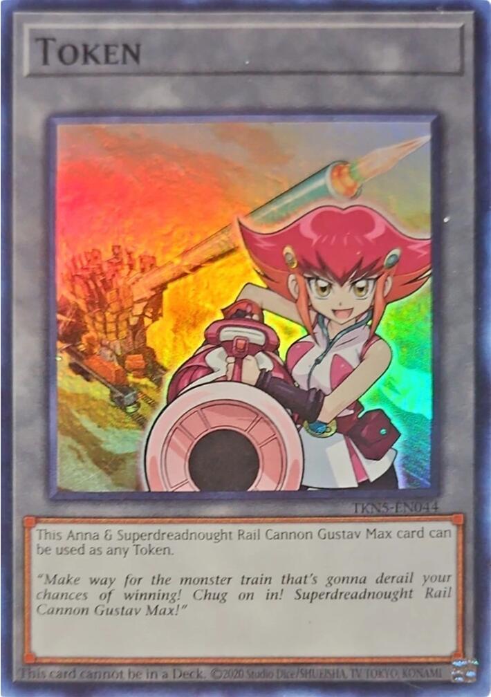 Token: Anna Kaboom & Superdreadnought Rail Cannon Gustav Max Super Rare
