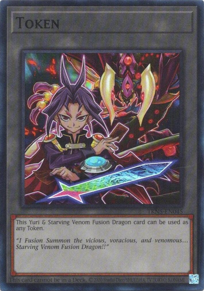 Token: Yuri & Starving Venom Fusion Dragon Super Rare