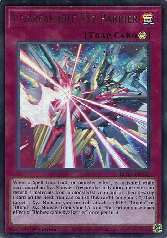 Unbreakable Xyz Barrier [BLGG-EN135] Ultra Rare