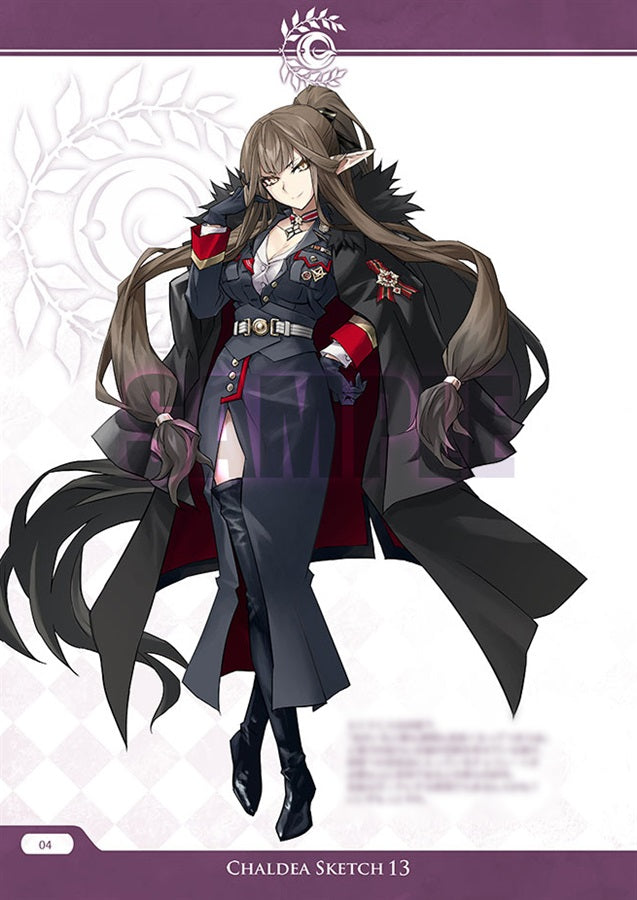 Artbook: Fate/Grand Order - Closet Child Chaldea Sketch 13