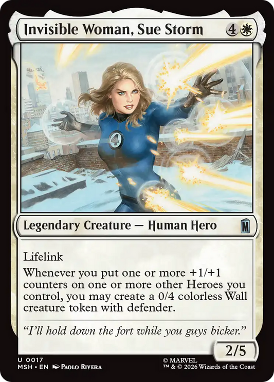 Invisible Woman, Sue Storm [Marvel Super Heroes]
