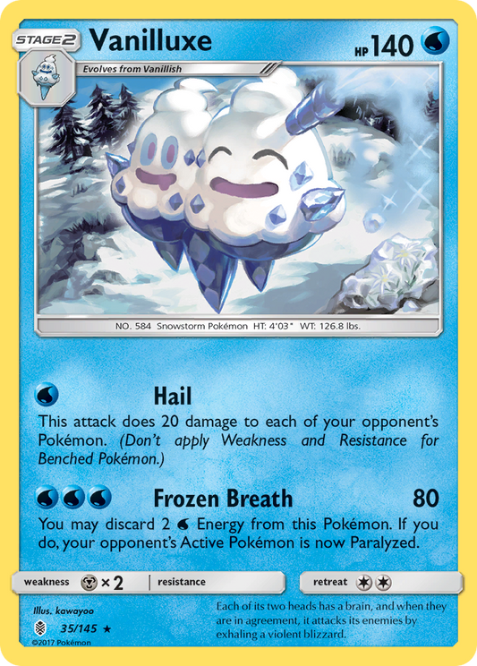 Vanilluxe (35/145) [Sun & Moon: Guardians Rising]