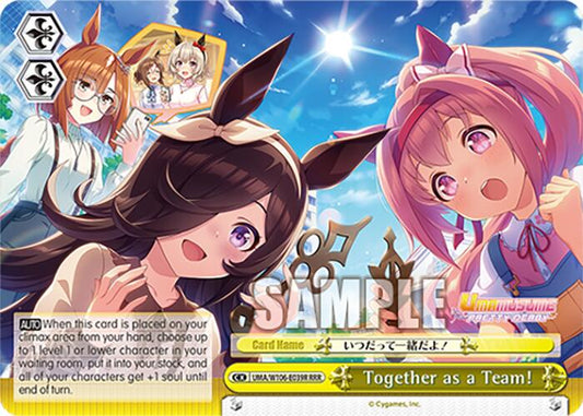 Together as a Team! (UMA/W106-E039R) [Umamusume: Pretty Derby]