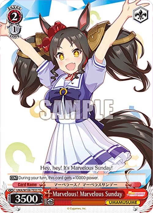 Marvelous! Marvelous Sunday (UMA/W106-TE23) [Umamusume: Pretty Derby]