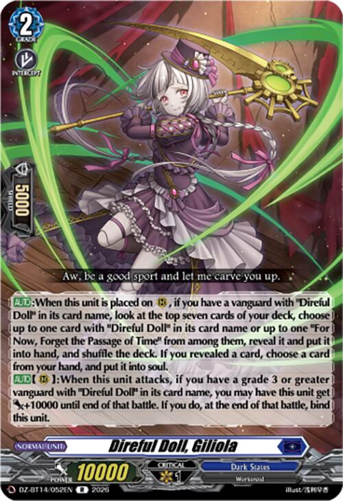 Direful Doll, Giliola (DZ-BT14/052EN) [Envoys of the Crimson Moon]