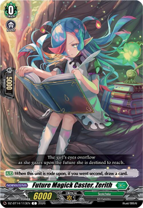 Future Magick Caster, Zerith (DZ-BT14/113EN) [Envoys of the Crimson Moon]