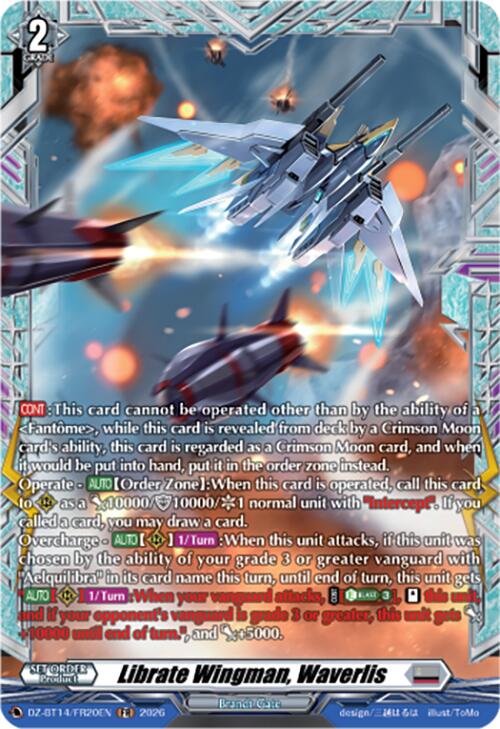 Librate Wingman, Waverlis (DZ-BT14/FR20EN) [Envoys of the Crimson Moon]