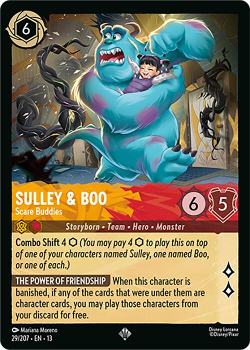 Sulley & Boo - Scare Buddies (29/207) [Attack of the Vine!]