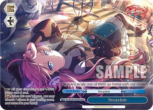 Invasion (BD/WE49-E60BDR) [BanG Dream! 10th Anniversary! Premium Booster]