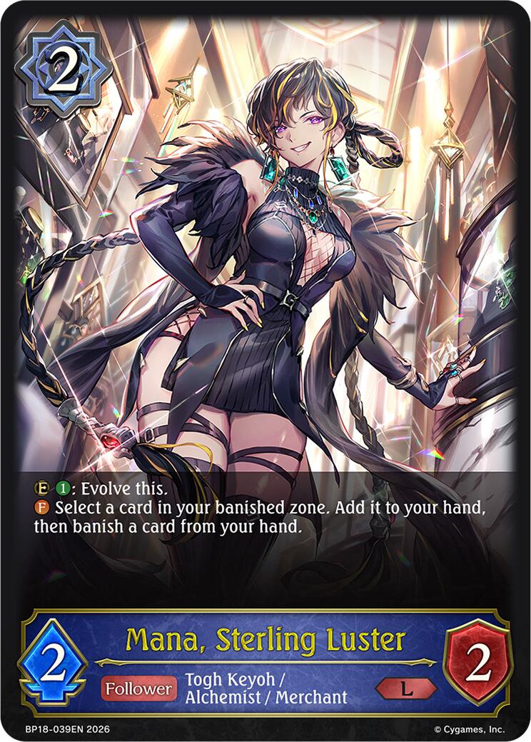 Mana, Sterling Luster (BP18-039EN) [Neometropolis]