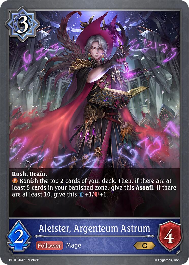 Aleister, Argenteum Astrum (BP18-045EN) [Neometropolis]