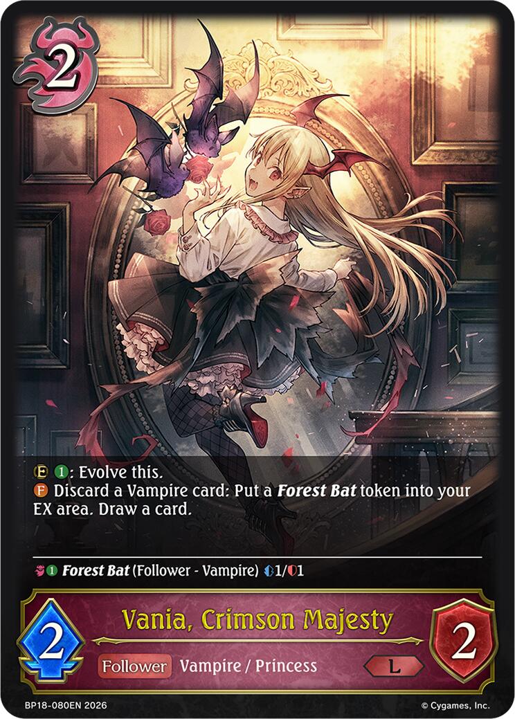 Vania, Crimson Majesty (BP18-080EN) [Neometropolis]