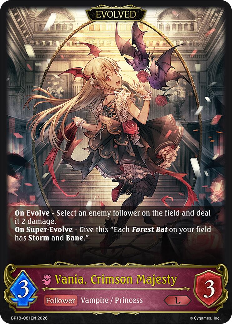 Vania, Crimson Majesty (Evolved) (BP18-081EN) [Neometropolis]