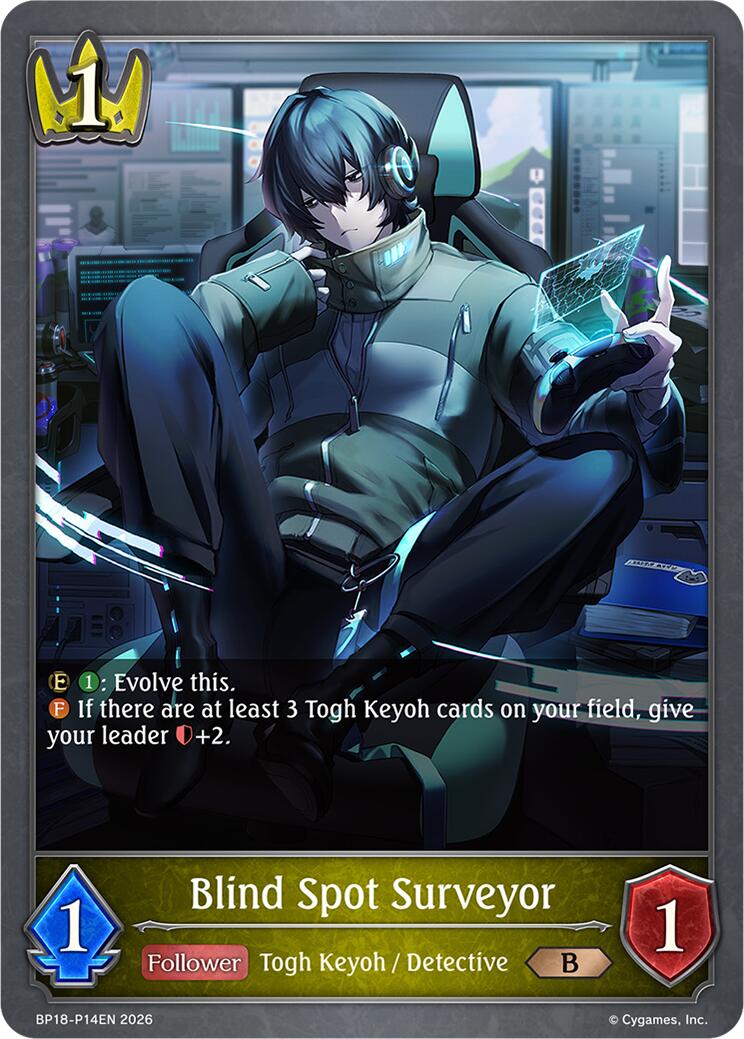 Blind Spot Surveyor (P14EN) (Foil) (BP18-P14EN) [Neometropolis]