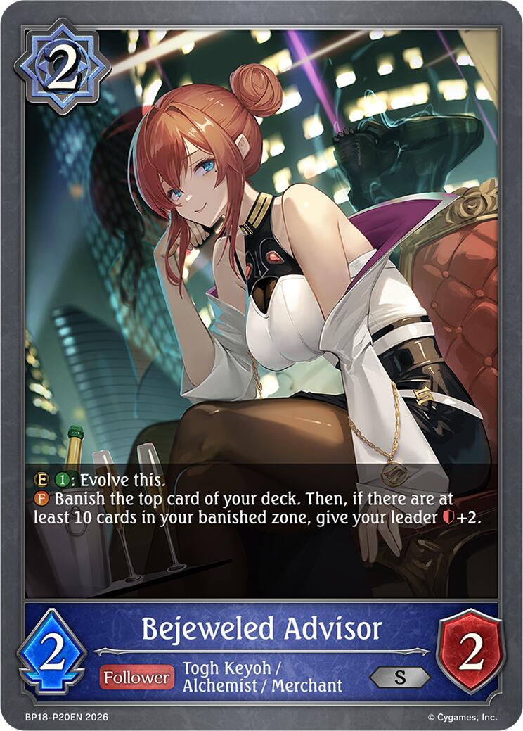 Bejeweled Advisor (P20EN) (Foil) (BP18-P20EN) [Neometropolis]