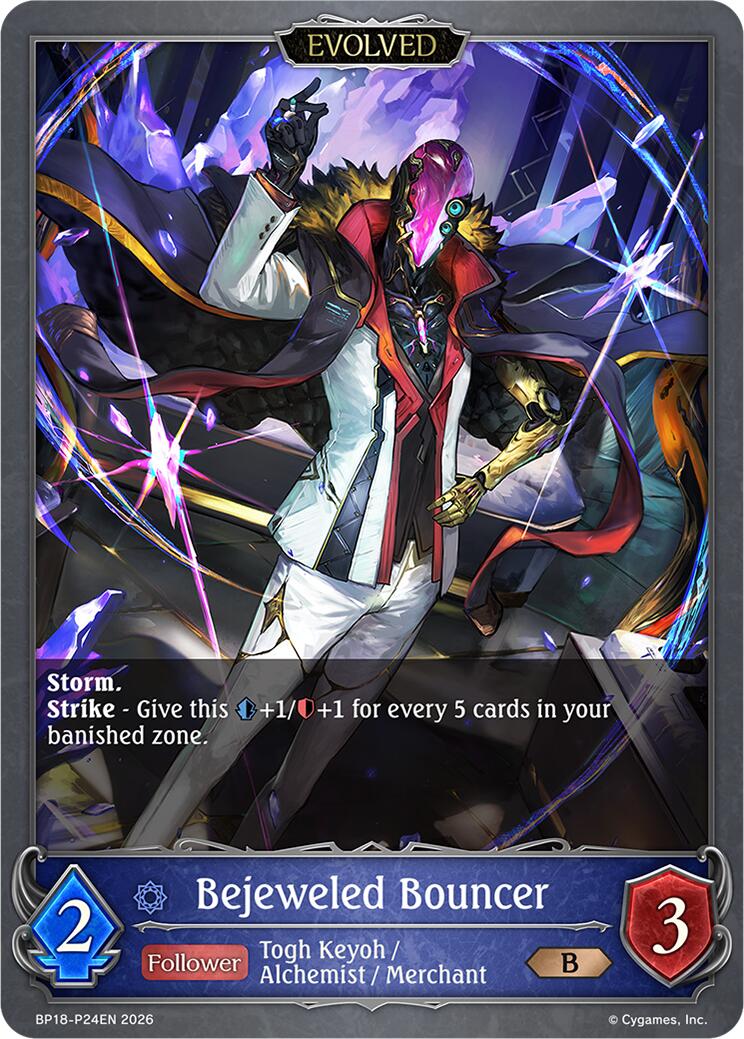 Bejeweled Bouncer (Evolved) (P24EN) (Foil) (BP18-P24EN) [Neometropolis]