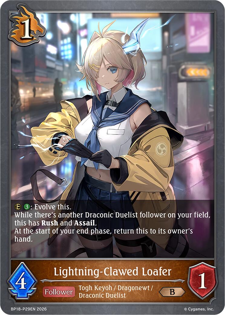 Lightning-Clawed Loafer (P29EN) (Foil) (BP18-P29EN) [Neometropolis]