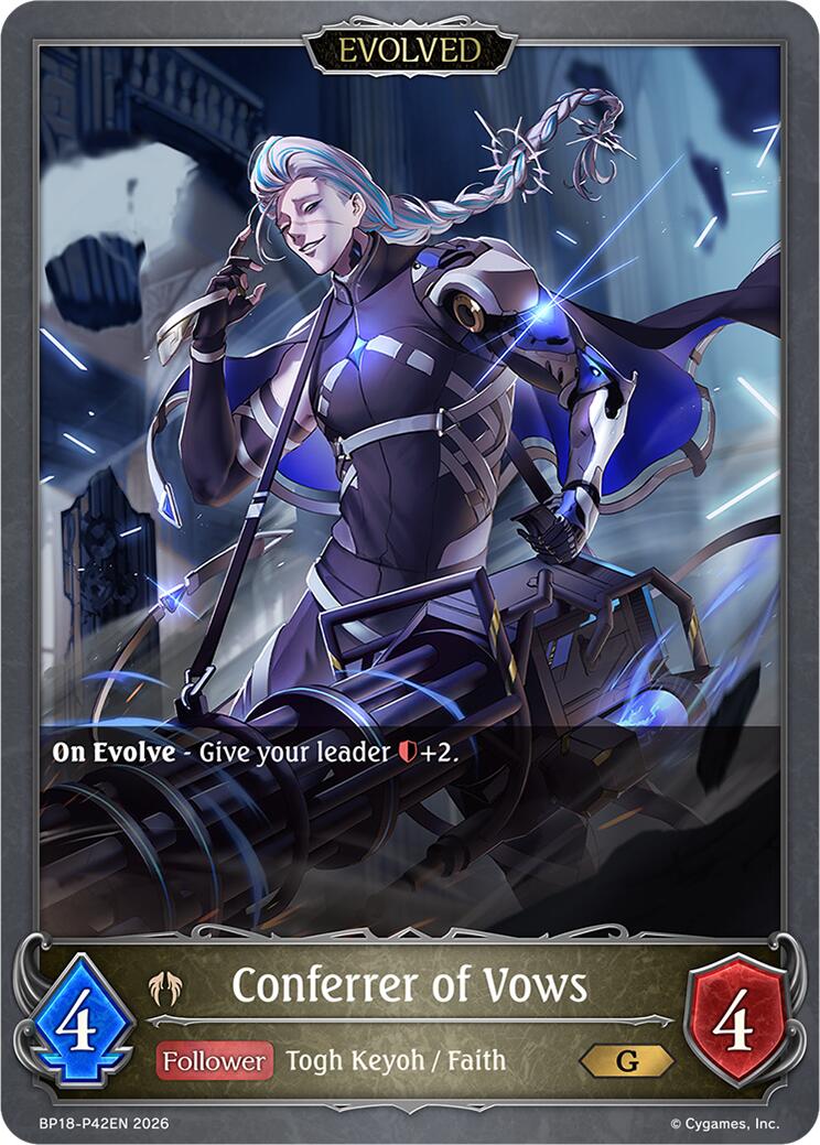 Conferrer of Vows (Evolved) (P42EN) (Foil) (BP18-P42EN) [Neometropolis]