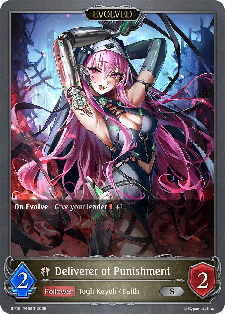 Deliverer of Punishment (Evolved) (P45EN) (Foil) (BP18-P45EN) [Neometropolis]