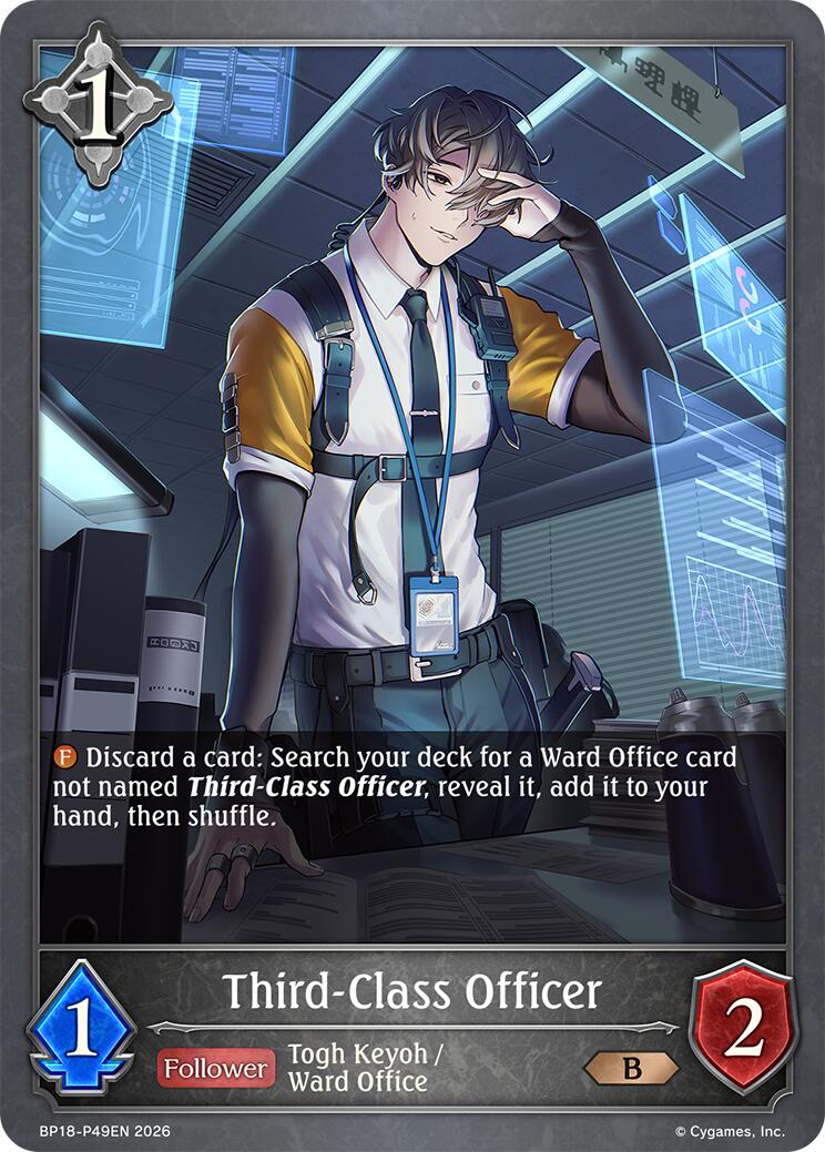 Third-Class Officer (P49EN) (Foil) (BP18-P49EN) [Neometropolis]