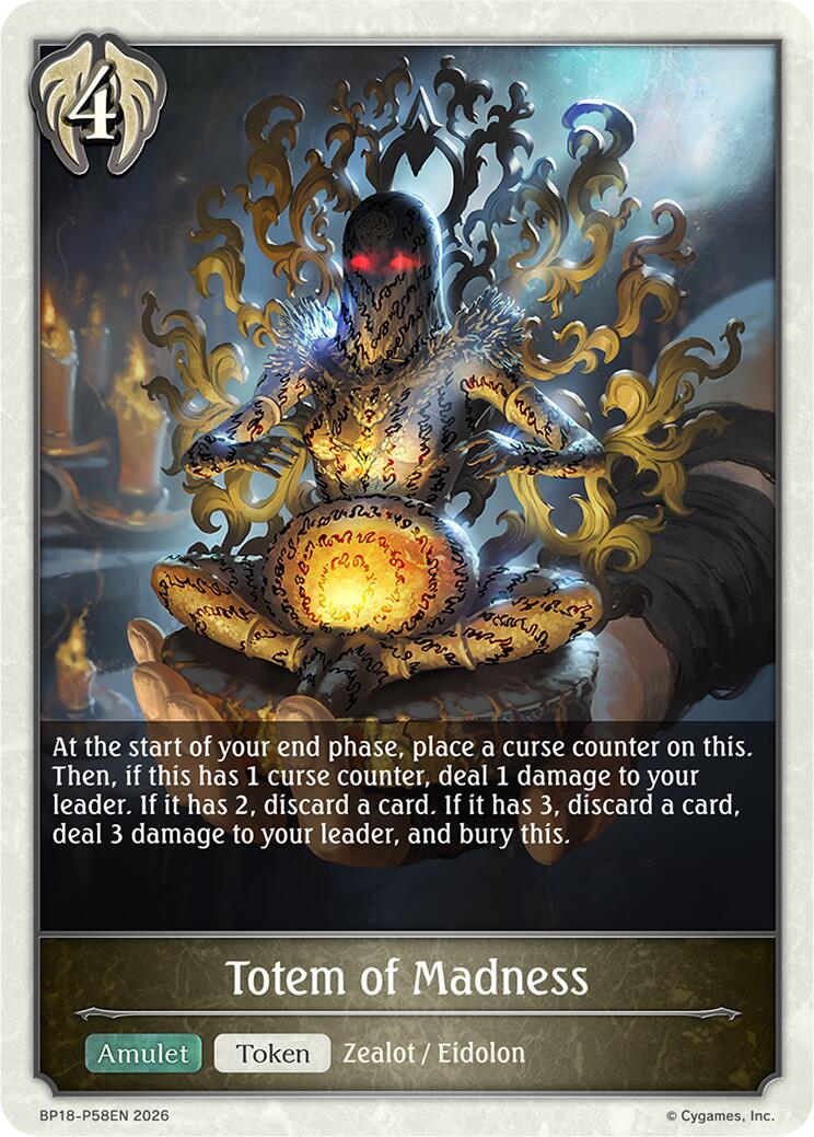 Totem of Madness (P58EN) (Foil) (BP18-P58EN) [Neometropolis]