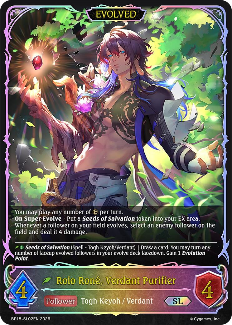 Rolo Rone, Verdant Purifier (Evolved) (BP18-SL02EN) [Neometropolis]