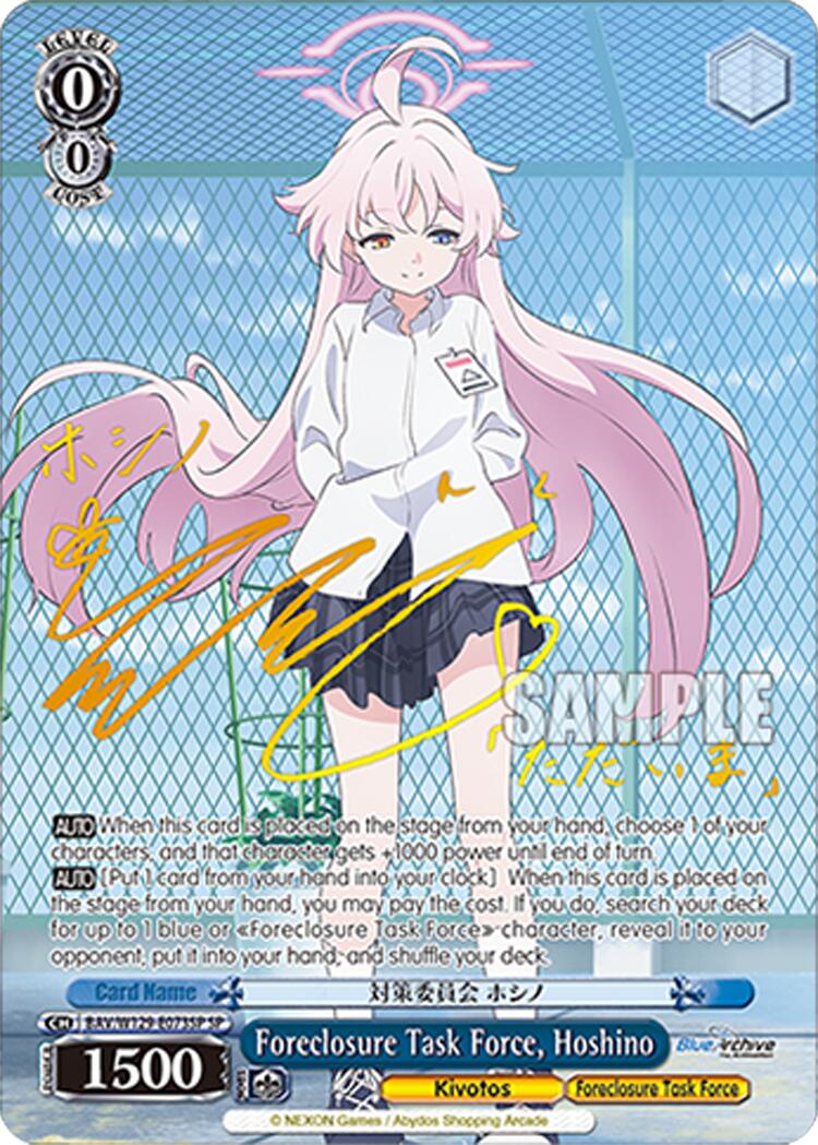 Foreclosure Task Force, Hoshino (BAV/W129-E073SP) [Blue Archive The Animation]