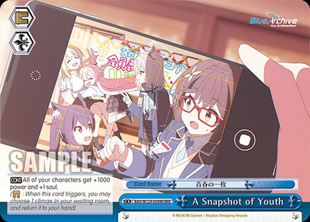 A Snapshot of Youth (RRR) (BAV/W129-E099R) [Blue Archive The Animation]