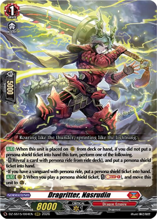 Dragritter, Nasrudin (DZ-SS15/004EN) [The Legendary Vanguards]