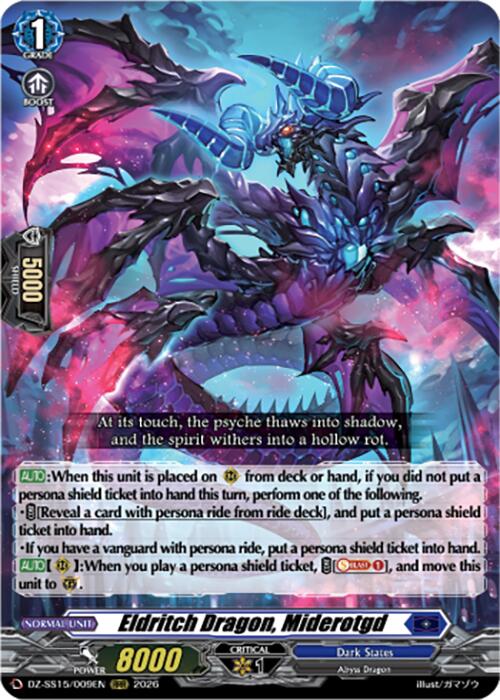 Fiendish Misfortune Dragon, Miderotgd (DZ-SS15/009EN) [The Legendary Vanguards]