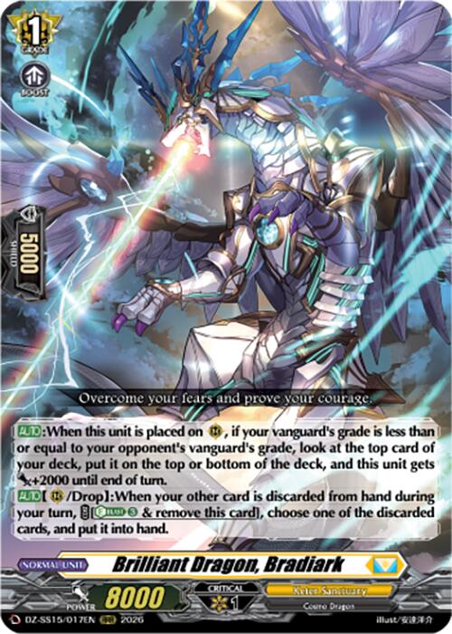Brilliant Dragon, Bradiark (DZ-SS15/017EN) [The Legendary Vanguards]
