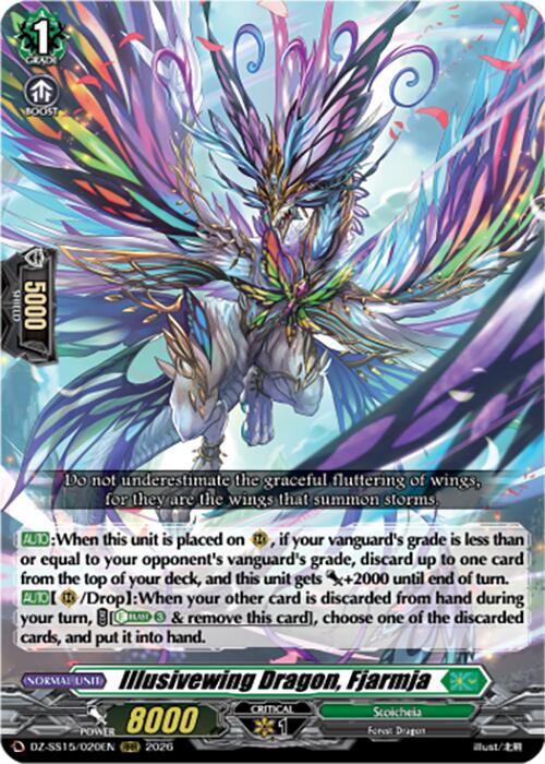 Illusivewing Dragon, Fjarmja (DZ-SS15/020EN) [The Legendary Vanguards]