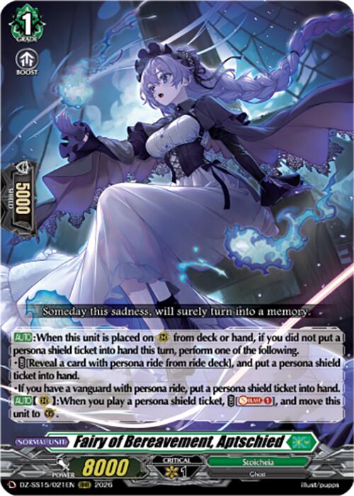 Fairy of Bereavement, Aptschied (DZ-SS15/021EN) [The Legendary Vanguards]