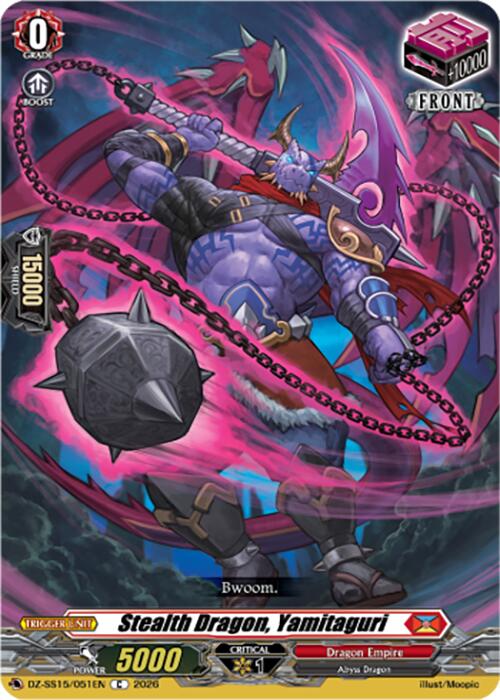 Stealth Dragon, Yamitaguri (DZ-SS15/051EN) [The Legendary Vanguards]