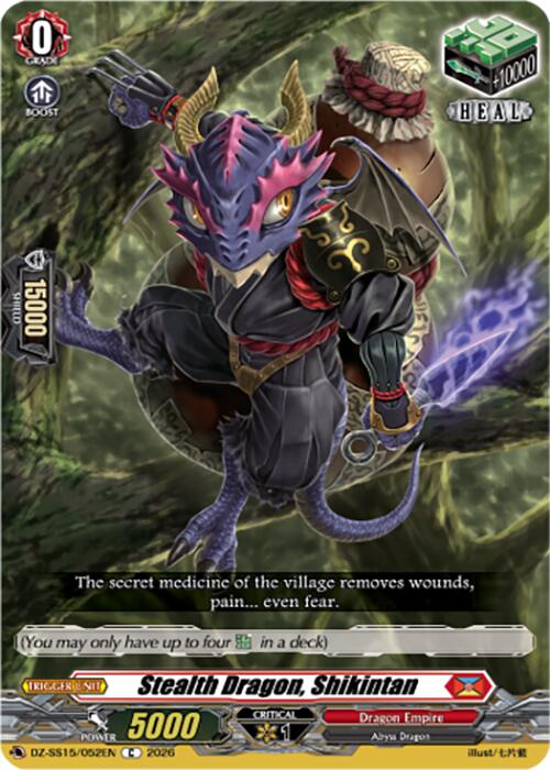 Stealth Dragon, Shikintan (DZ-SS15/052EN) [The Legendary Vanguards]