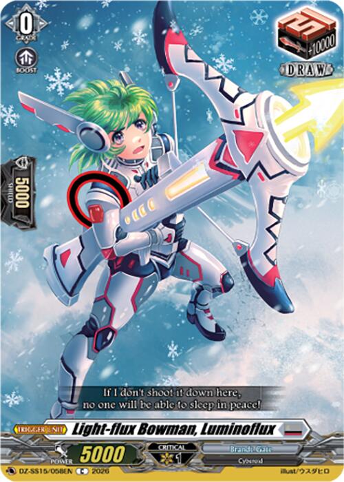 Light-flux Bowman, Luminoflux (DZ-SS15/058EN) [The Legendary Vanguards]