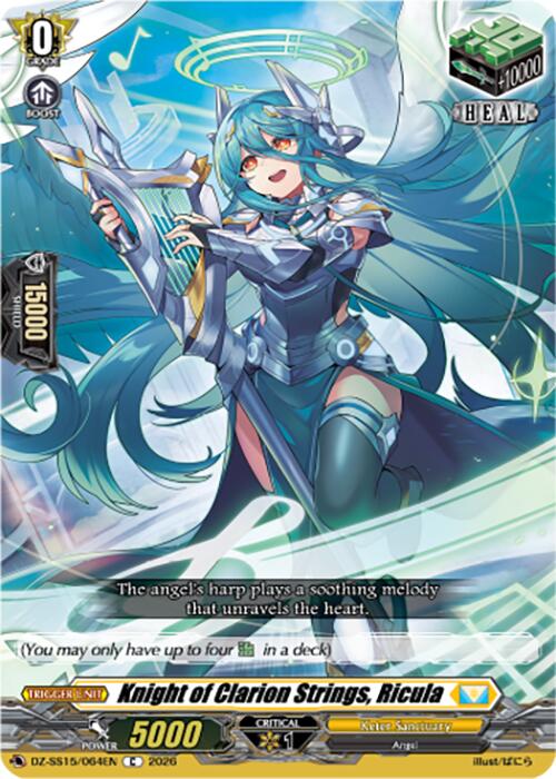 Knight of Clarion Strings, Ricula (DZ-SS15/064EN) [The Legendary Vanguards]