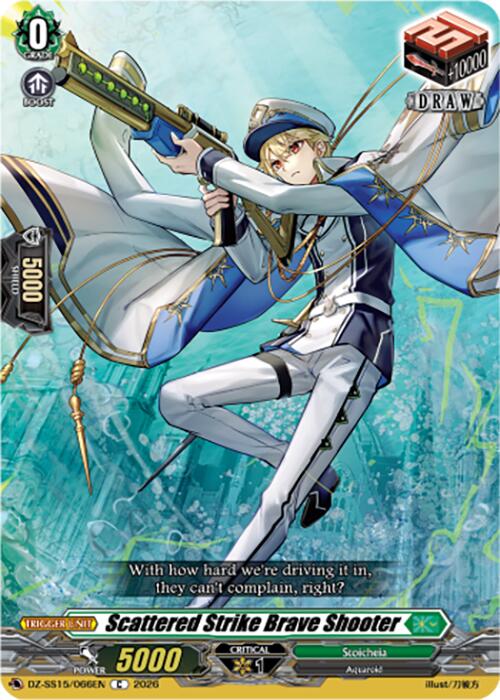 Scattered Strike Brave Shooter (DZ-SS15/066EN) [The Legendary Vanguards]